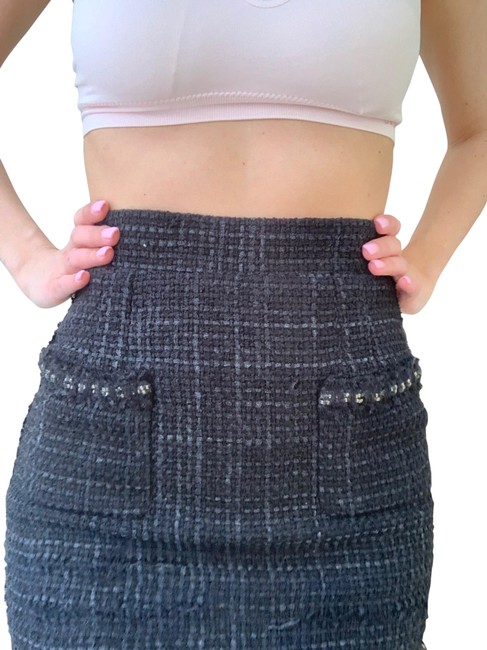 Chanel Black M6231 Skirt26 