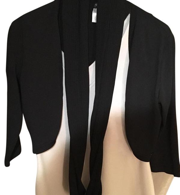 Chanel Shrug Black Top 