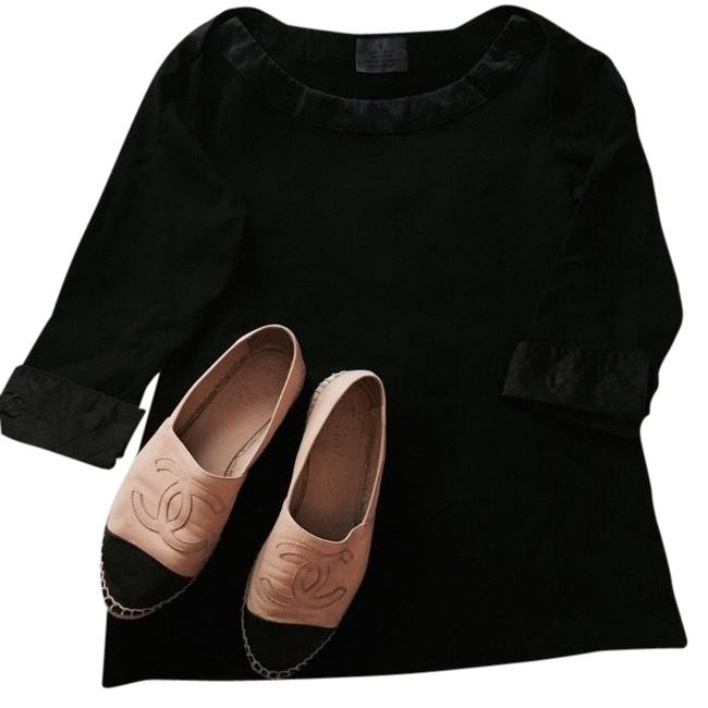Chanel Black Tunic Blouse  S 