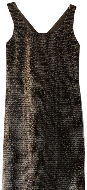 Chanel Black Tweed Mini Sequins Short Night Out Dress