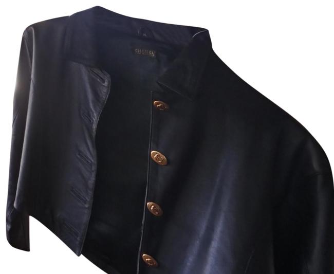 Chanel Black Vintage Collection Jacket 4 L 