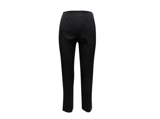 Chanel Black Wool Straight leg PantsS 27 