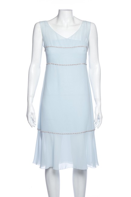 Chanel Blue Light Short Casual DressS 