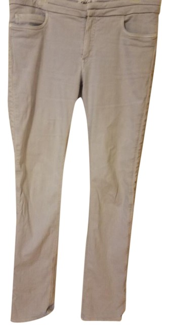 Chanel Blue Light Wash Straight Leg Jeans 4 12 L 