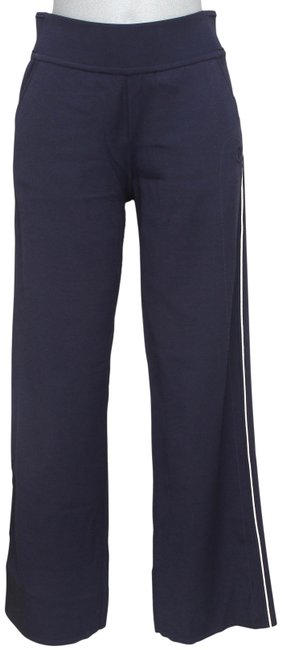 Chanel Blue Navy White Trim Elastic Waist 36 Bnwt 2018 PantsS 27 