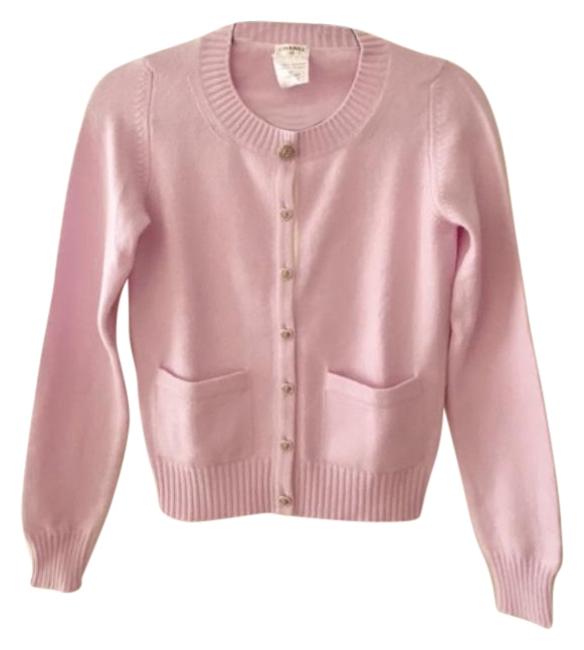 Chanel Button Up Cardigan Lavendar Sweater 