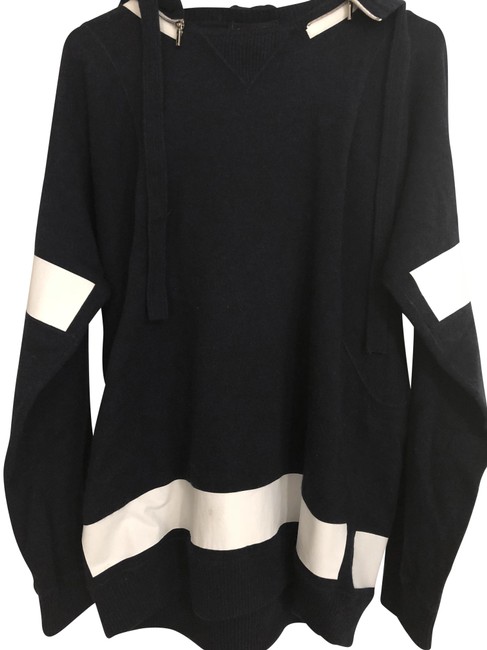 Chanel Cashmere Navy Blue Sweater 