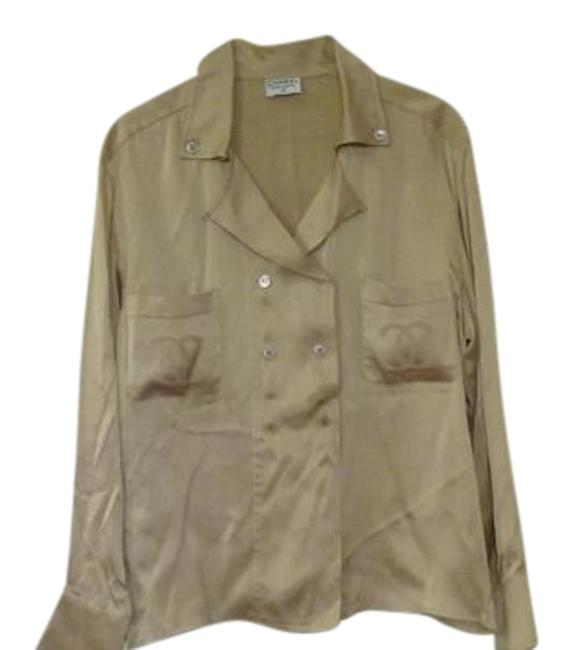 Chanel Champagne Blouse