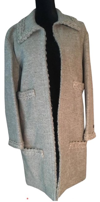 Chanel Beige Coat  S 