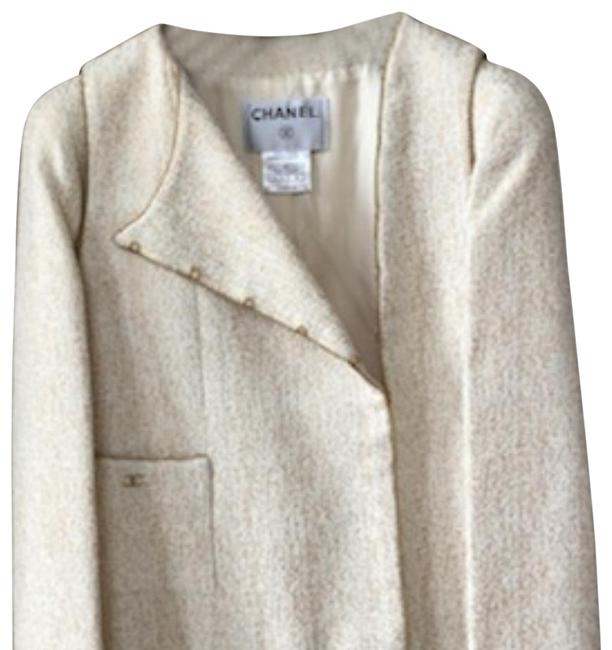 Chanel Creme Blazer  S 