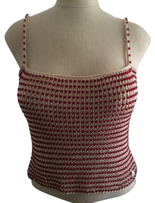 Chanel Exquisite Beadingbrand New Very Rare Tank Top CamiS 