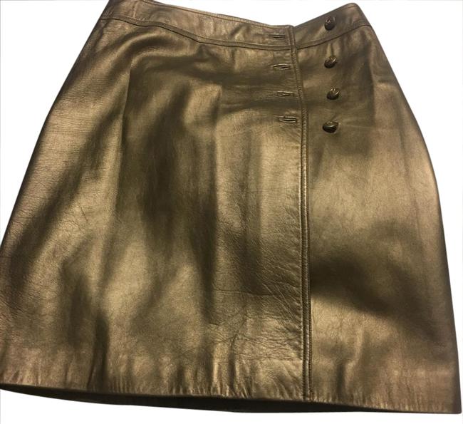 Chanel Gold Or Bronze Skirt 0 M 31 