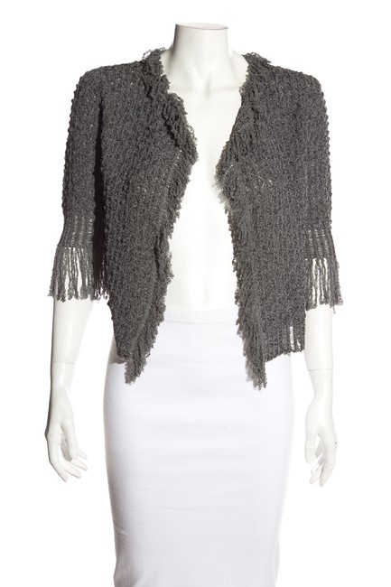 Chanel Gray Cardigan  