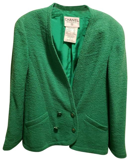 Chanel Green Jacket Blazer  