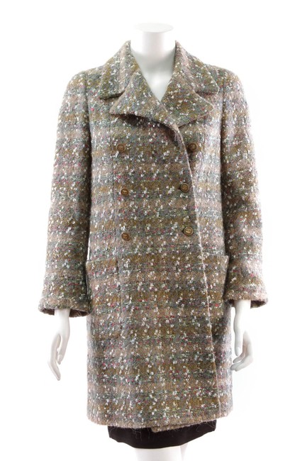 Chanel Green Multicolor Green Multicolor Jacket 4 L 