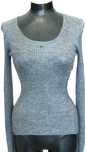 Chanel Grey Sweater 