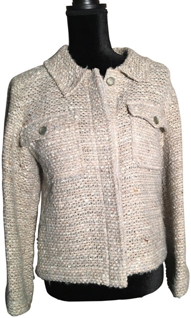 Chanel Heather Grey Wool &amp Mohair Sweater 