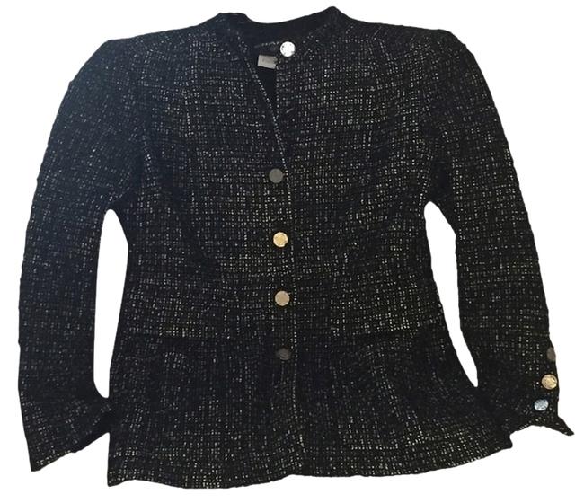 Chanel Iconic Tweed Jacket Blazer 0 M 