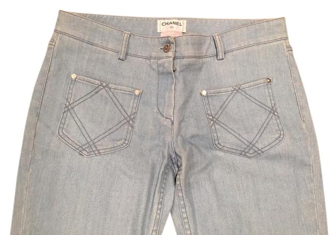 Chanel Light Blue Denim 07p Jeans Pants  29 30 