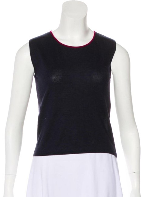 Chanel Cashmere Silk Black Sweater 