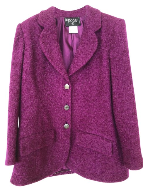 Chanel Magenta P09217v05781 Jacket 4 L 