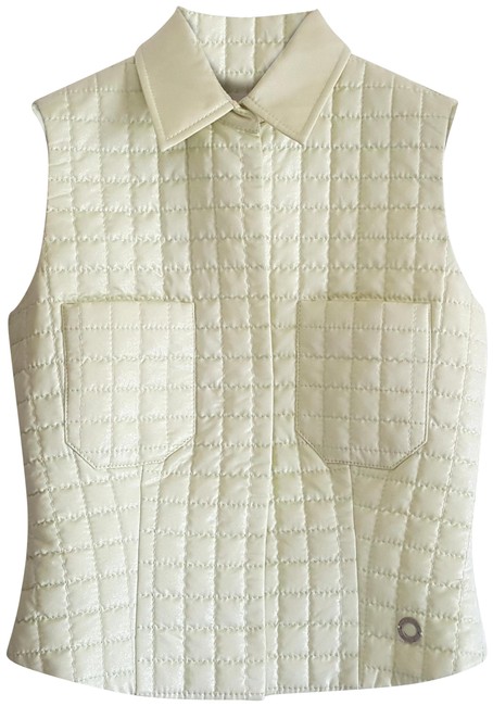 Chanel Metallic Light Green Yellow 00t VestS 