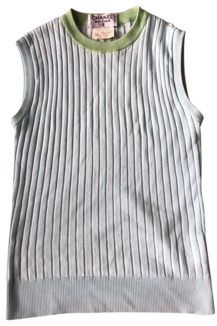 Chanel Mint Green Sweater 