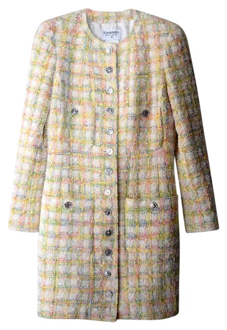 Chanel Multi color Couture Tweed Jacket  S 