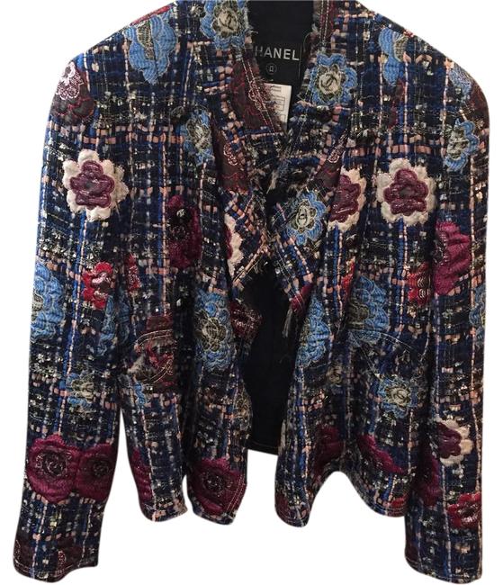 Chanel Multicolor Prefall Collection Embroidered Jacket BlazerS 