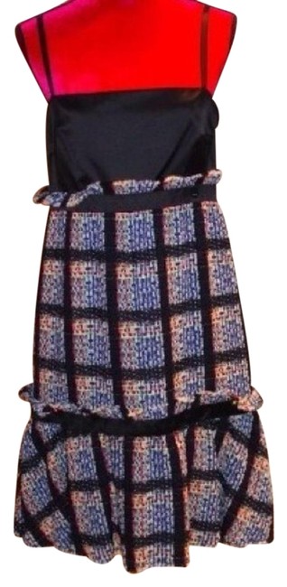 Chanel Multicolor Tweed Above Knee Formal Dress 0 M 
