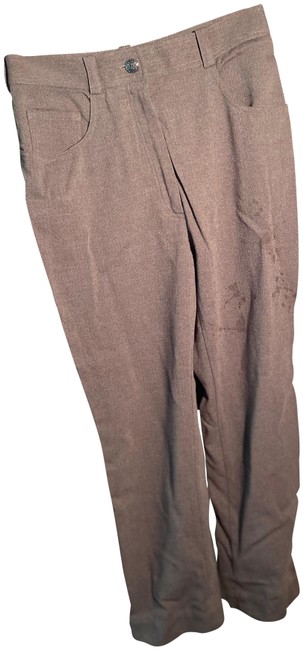 Chanel Mushroom Slacks PantsS 27 