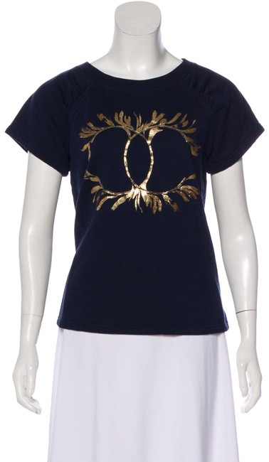 Chanel Navy 2018 Paris greece Tee Shirt