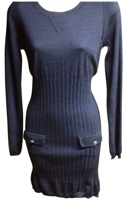 Chanel Navy Short Casual Dress  S 