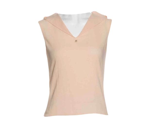 Chanel Nude Spring 1999 Cc Logo Tank Top CamiS 