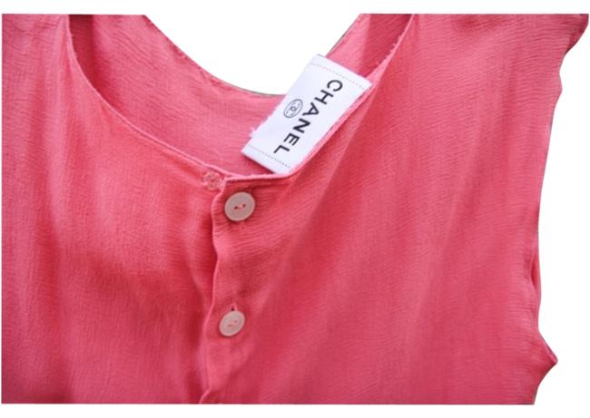 Chanel Pink Button down Top