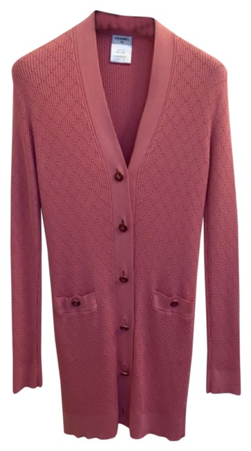 Chanel Pink Cardigan
