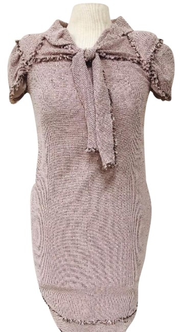 Chanel Pink Lurex Lesage Tweed Short Cocktail Dress  