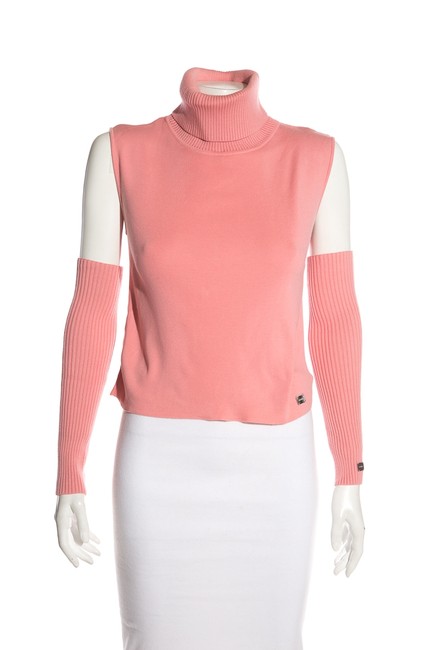 Chanel Pink Sweater 38 Sweatshirt Hoodie  