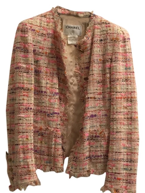 Chanel Pink Tweet P23596v14142 Blazer  