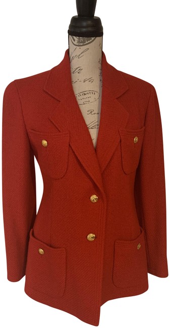 Chanel Red Blazer  
