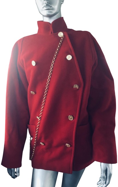 Chanel Red Coat