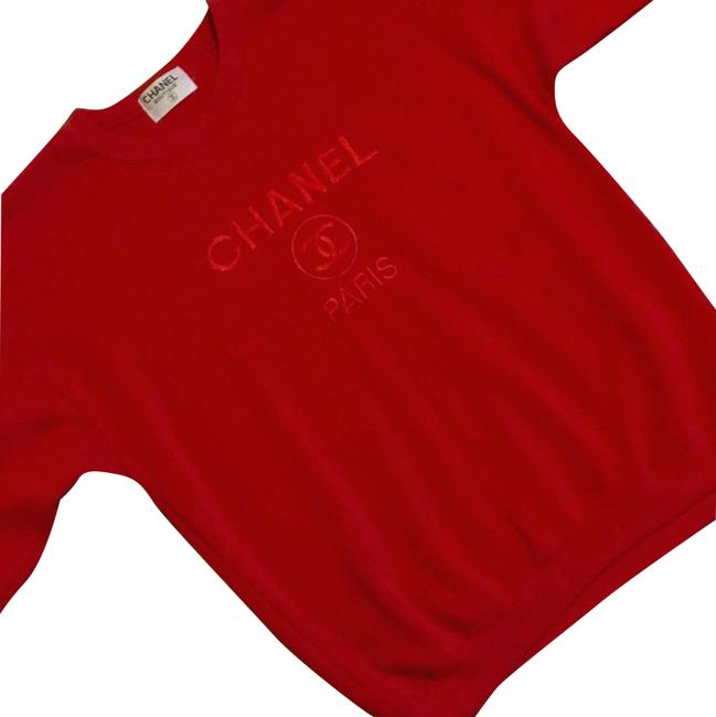 Chanel Red Sweatshirt HoodieS 