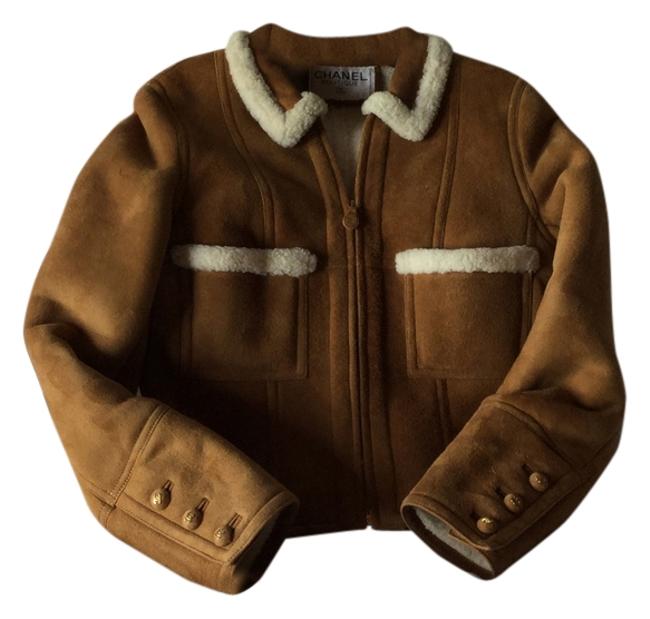 Chanel Shearling Caramel Jacket  