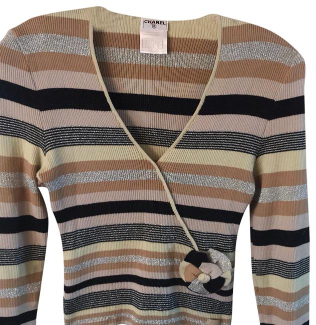 Chanel Stripes Tank Top Cami  S 