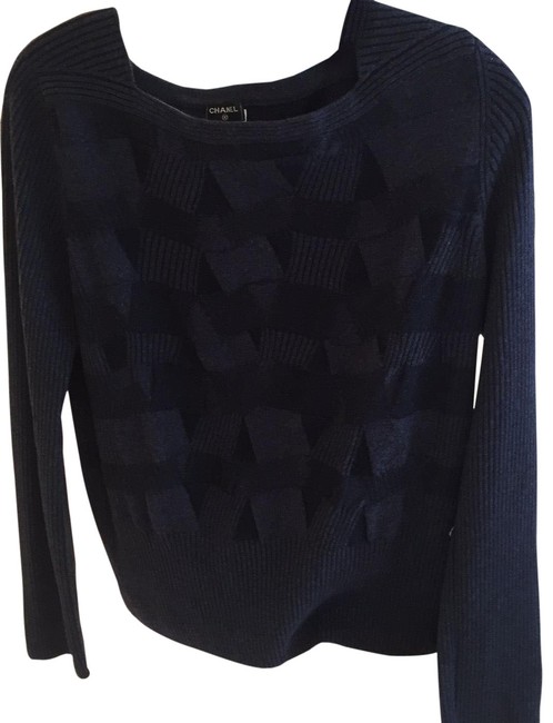 Chanel Cashmere and Silk Light Brown Sweater 