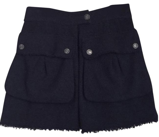 Chanel Tweed Skirt  29 30 