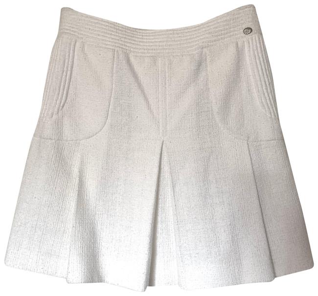 Chanel Tweed Skirt Short Casual Dress  S 