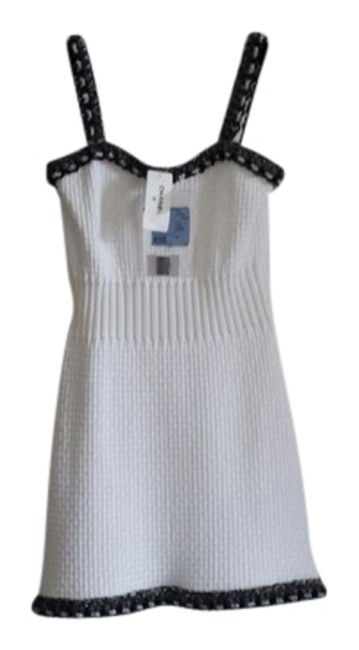 Chanel White 14p Cocktail Dress  