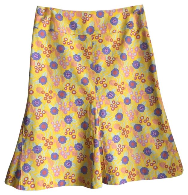 Chanel Yellow Skirt26 