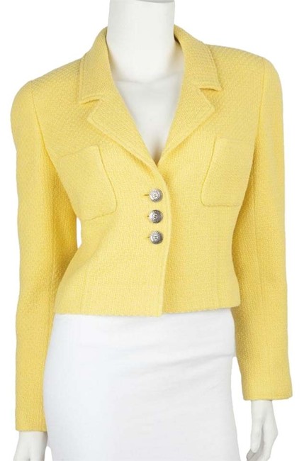Chanel Yellow P08884v05320 Blazer